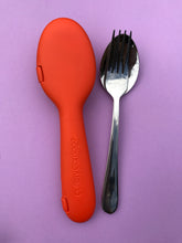 Recycled Orange Twist + Fork & Spoon